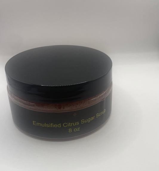 Emulsified Citrus Sugar Scrub
